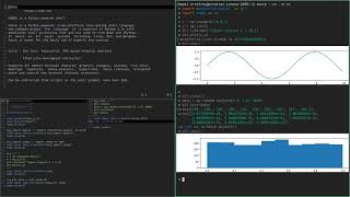 Screencast Script: Python, xonsh and Kitty