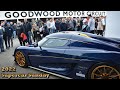 Goodwood Breakfast Club Supercar Sunday 2022 - Shmee150 cars, Regera, Speedtail + cars leaving event