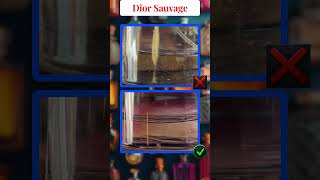 How to spot a fake Dior Sauvage?