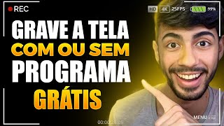 ✔️[2021] Como Gravar a Tela de Qualquer Pc COM ou SEM PROGRAMA