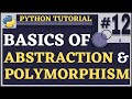 Abstraction and Polymorphism | Python Tutorial for Beginners | Python