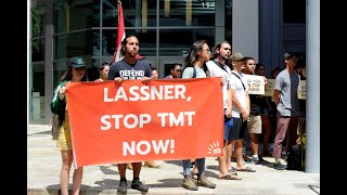 University of Hawaii students conduct ‘educational flash mob’ to protest Thirty Meter Telescope