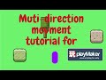 Multi-Directional Movement Tutorial for Playmaker