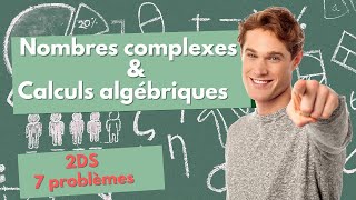 Nombres complexes et calculs algébriques ( sommes) : 2 DS _ exercices et  problèmes _ MPSI et PCSI