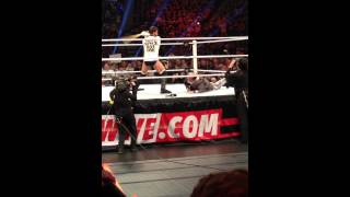 CM Punk attacks Paul Heyman, Daniel Bryan makes his entrance WWE Monday Night RAW 11/11/13