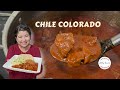 Chile Colorado and Rice Recipe