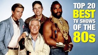 TOP 20 ⭐ BEST TV SHOWS OF THE 80s 🎬