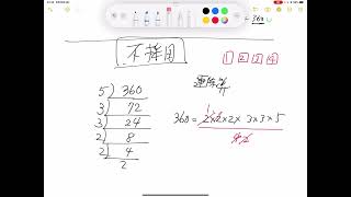 （黄チャート 数A 例題7）約数の個数と総和