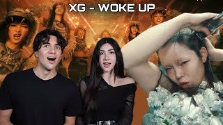 SHE DID THAT?!!😳 | XG - WOKE UP ( Music ) REACTION!!