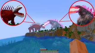 Godzilla vs Infected Sky in Minecraft