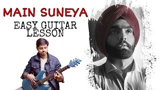 Amy Virk : Main Suneya | Easy Guitar Lesson | Musical Laundey