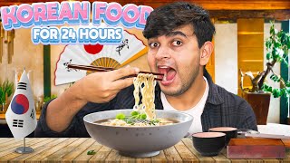 Eating Only Korean Food for 24 Hours
