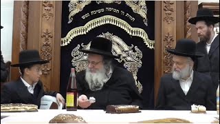 Bar Mitzvah of R’ Shaul Alter’s Grandson | ר’ שאול אלתר במעמד לחיים לרגל הנחת תפילין של נכדו