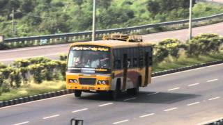 TNSTC-VPM bus near Maduranthakam.