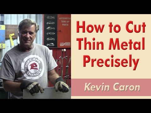 How to Cut Thin Metal Precisely - Kevin Caron How to Cut Thin Metal Precisely - Kevin Caron