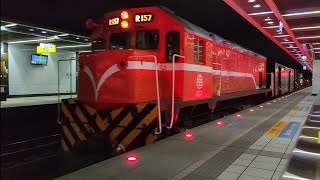 台鐵7802次軍列 民族站臨時停車