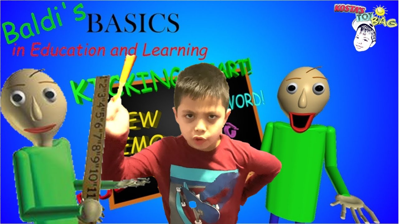 Baldi S Basics Math Learning With Kostas Youtube
