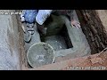 manhole channel work