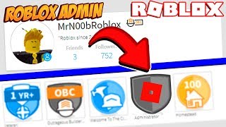 How To Get Admin On Roblox Videos 9tubetv - how to get administrator badge on roblox