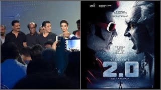 Rajinikanth at 2 0 first look launch ' The hero of the film is Akshay Kumar'
