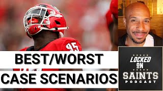 New Orleans Saints Best & Worst Case NFL Draft Scenarios Still Produce Starters