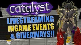 🔴LIVE : EVENTS AND GIVEAWAYS *Drinking for forfeits with Morgen** [Catalyst RSPS]🔴