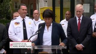 Mayor Bowser Provides Briefing On Arrest In Wendy Martinez Homicide, 9/20/18