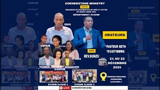 CORNERSTONE/ IGITERANE CYA NOHERI YABANA SUNDAY FIRST SERVICE WITH PASTOR SETH 22.12.2024