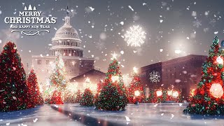 Relaxing Christmas Carol Music 🎁 Quiet and Comfortable Instrumental Music, Christmas Ambience