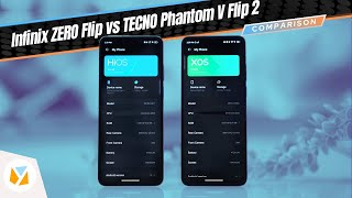 Infinix ZERO flip vs TECNO Phantom V Flip 2 Comparison Review