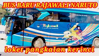 Bus baru Rajawali _ rajawali naruto _ sr3 _ loket pangkalan kerinci _ tujuan kota Medan