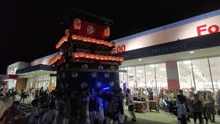 2019年 西条祭り 石岡神社祭礼 マルナカ氷見店　寺の下