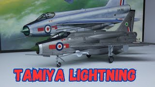 tamiya lightning F Mk.6 1/100 full detailed build and painting