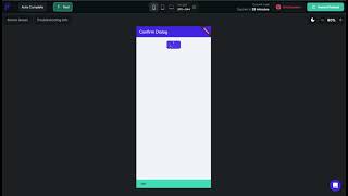 Confirm Dialog Flutterflow