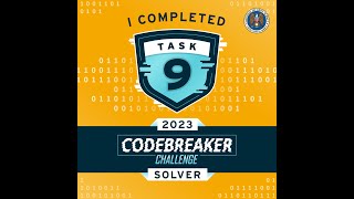 Codebreakers 2023-2024 Walkthrough: Task 9