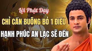 Phật Dạy Chỉ Cần Buông Bỏ Một Điều | Hạnh Phúc Và An Lạc Sẽ Đến Cả Đời