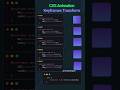 CSS Animation || Key frames Transforms ||#education #online classes #css #animation #keyframes
