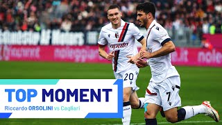 Orsolini scores from an impossible angle | Top Moment | Cagliari-Bologna | Serie A 2023/24