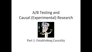 Establishing Causality