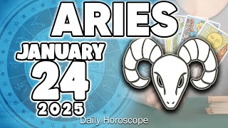 𝐀𝐫𝐢𝐞𝐬 ♈ 💥A REVELATION THAT WILL SHAKE YOUR WORLD! 🌍 Horoscope for today JANUARY 24 2025 🔮 #horoscope