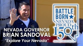 NV Governor, Brian Sandoval, NV 150: \