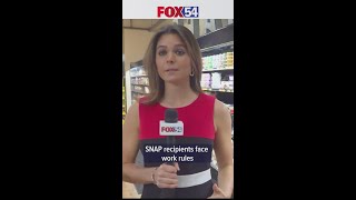 SNAP recipients must meet work requirements