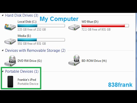 iPhone & iPod not showing up in My Computer fix (Easy Fix!) iPhone & iPod not showing up in My Computer fix (Easy Fix!)