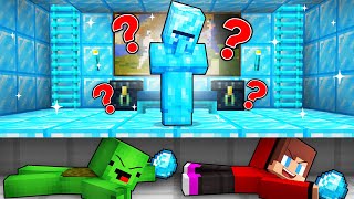 Mikey and JJ Stole Diamonds from Rich Villager in Minecraft (Maizen)