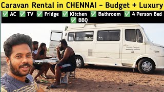 Rent your CARAVAN in CHENNAI || Hopper Camper || Chennai Vlogger Deepan