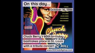 October 16, 1986 – Chuck Berry