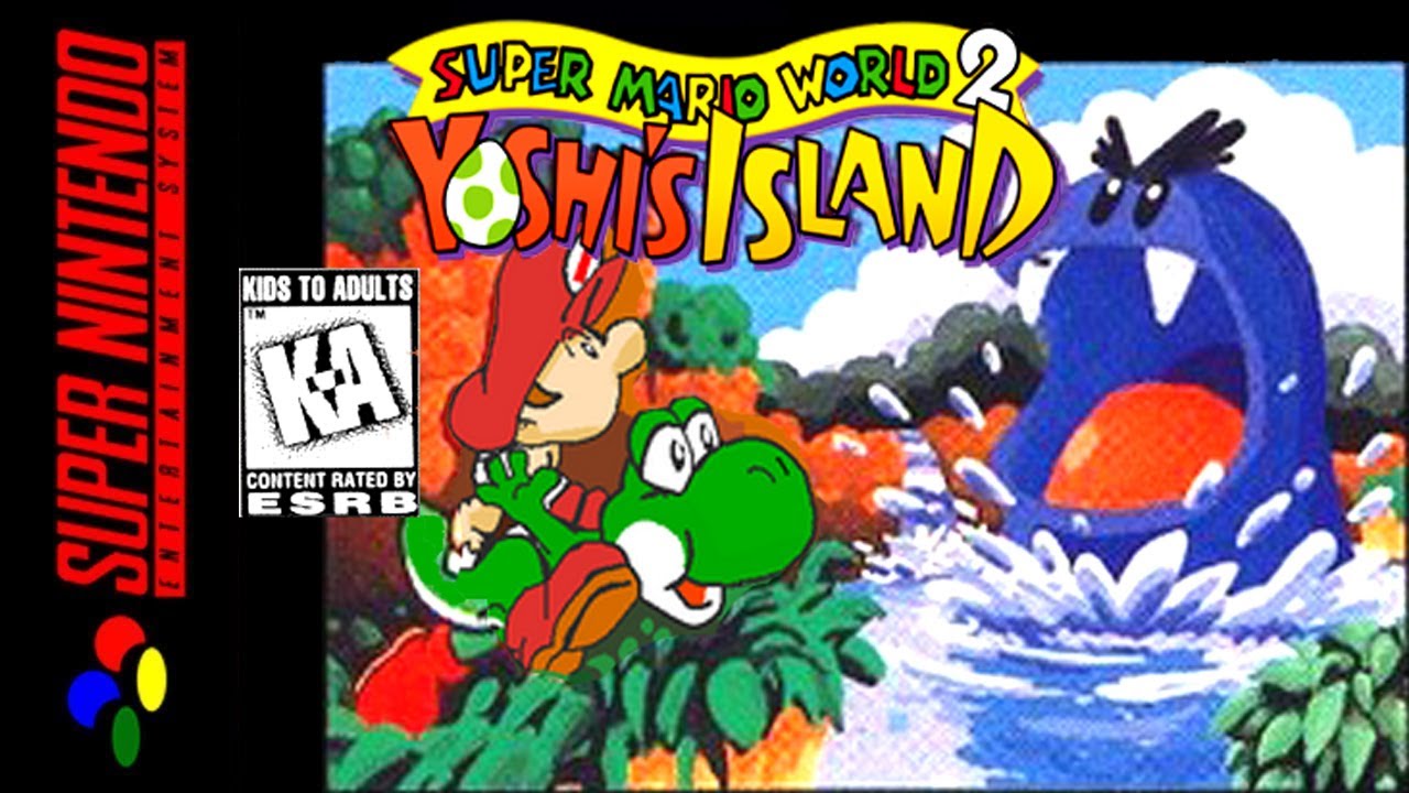 [Longplay] SNES - Super Mario World 2: Yoshi's Island [100%] (HD, 60FPS ...