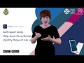 Covid-19 Tracker App BSL and English Audio