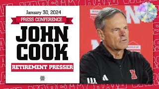 John Cook Retirement Press Conference | Nebraska Volleyball's John Cook Retires After 25 Seasons