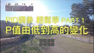 PID調參 輕鬆學  Part 1   P值從低到高的變化（中文字幕）